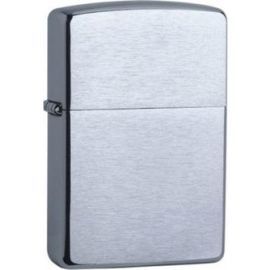 Zippo Feuerzeug uni chrom gebürstet