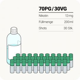 Liquid Station Nikotin Base (70VG-30PG) 500ml-12mg
