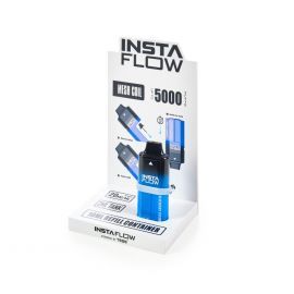 Instaflow 5000, Austeller mit Gerät