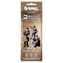 12x G-Rollz BANKSY CBD Blunts, All Natural, 2 Stk.