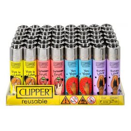 Clipper Vulva Fruits, 48er, assortiert
