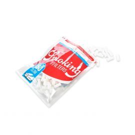 Smoking Slim Watte-Filter Blue 10 x 150