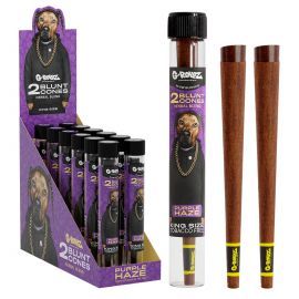 12x G-Rollz Prerolled Terpenten Infusion Kräuter Blunt, Purple Haze
