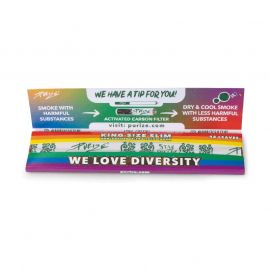 50x Purize King Size Rainbow Papers