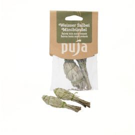 Puja Räucherware weisser Salbei Minibündel - 15g