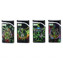 Angel Feuerzeug Jet Weedy Alien, 20 Stk.