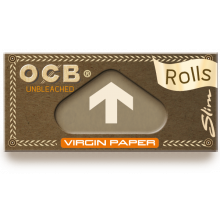 OCB Slim Virgin Rolls Unbleached (24)