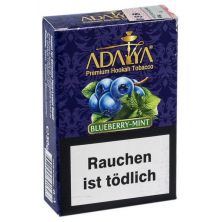 10 x Adalya Tabak Blueberry Mint 50g