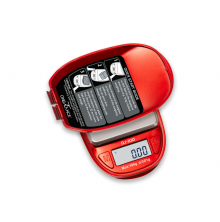 On Balance DJ-100 Waage, rot - 100g x 0.01g