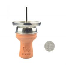 Mata Leon 002 Headhunter Tabakkopf mit Kaminaufsatz