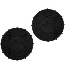 Moze Getränkeuntersetzer (2er Set) - Black