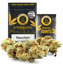 STAR-BUDS Indoor CBD Blüten, Orangello, 4g (kleine Blüten)