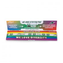 50x Purize King Size Rainbow Papers