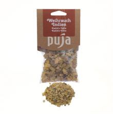 Puja Räucherharz Weihrauch Indien - 40g