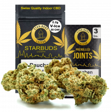 STAR-BUDS Indoor CBD Blüten, V-ICE 10g (kleine Blüten)