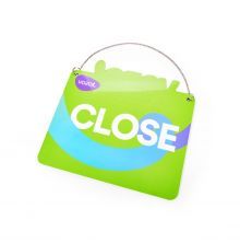 VOZOL Schild Open / Close